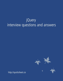 jQuery Interview Questions and Answers
